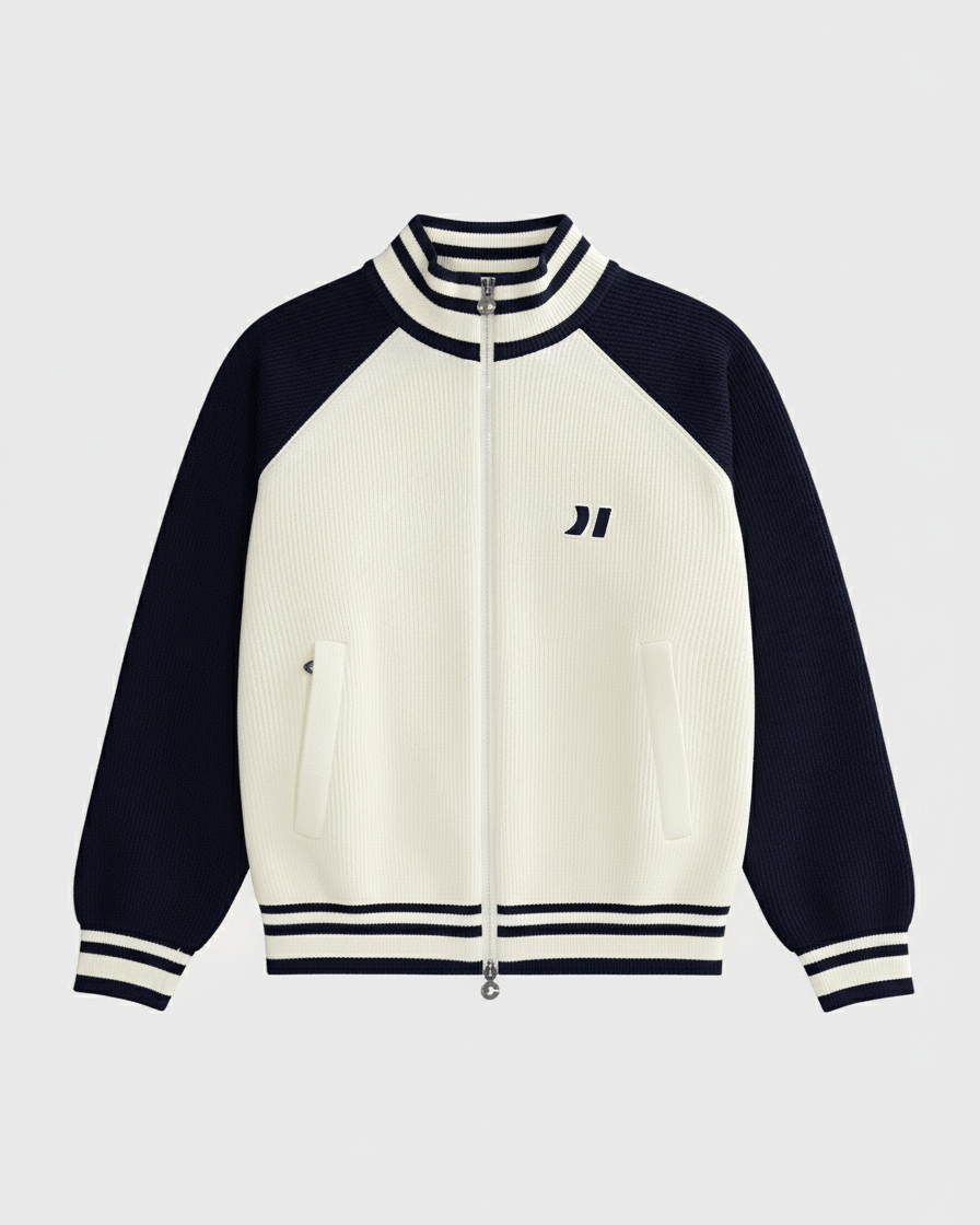 Ice Knit Zipper