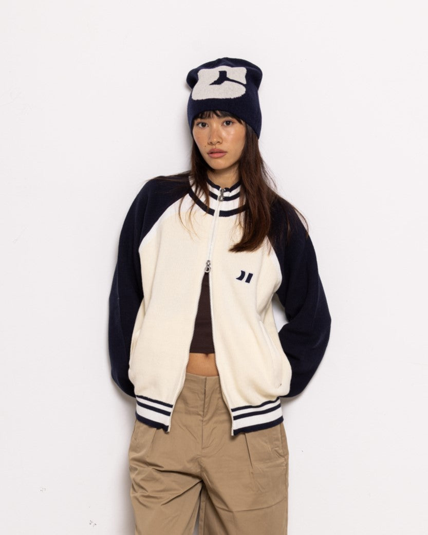 Ice Knit Zipper