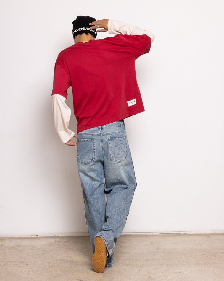 Red Double Sleeve