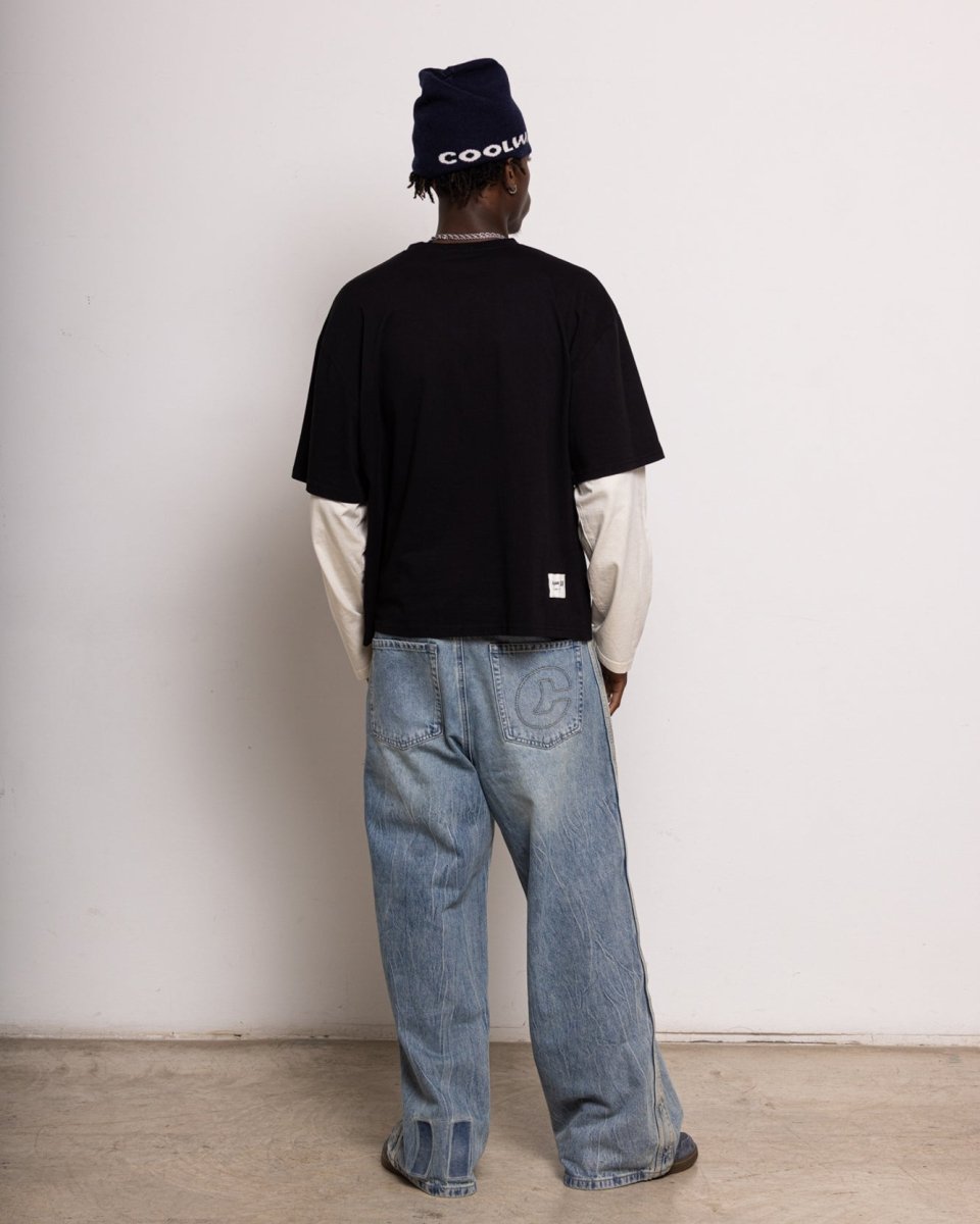 Black Double Sleeve