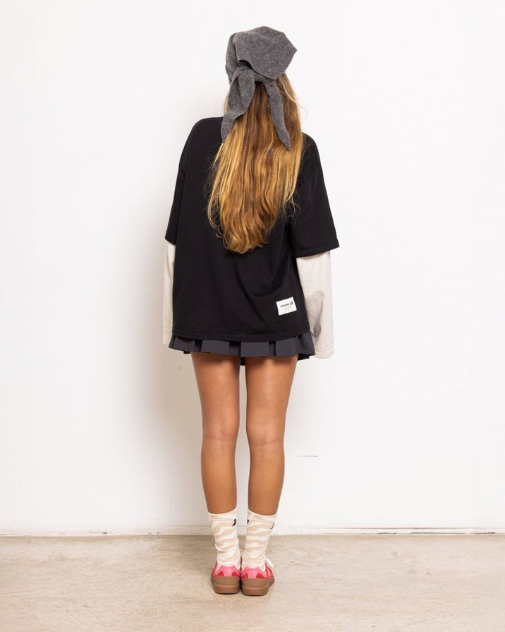 Black Double Sleeve