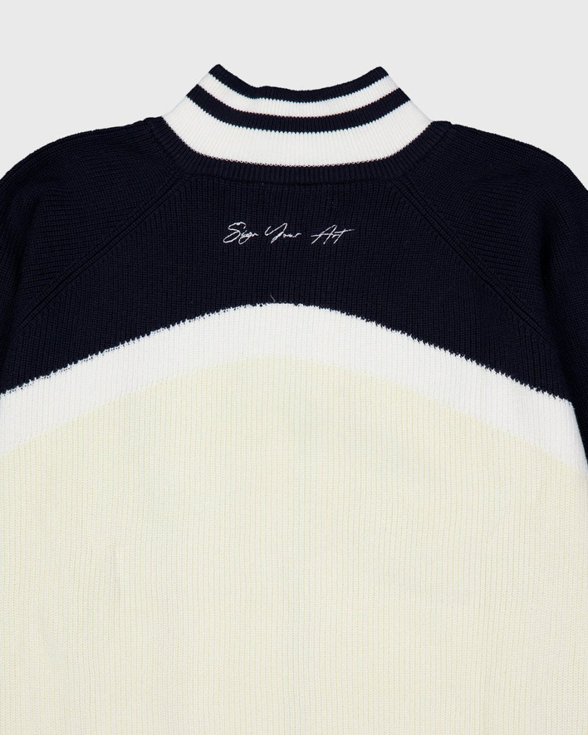 Ice Knit Zipper